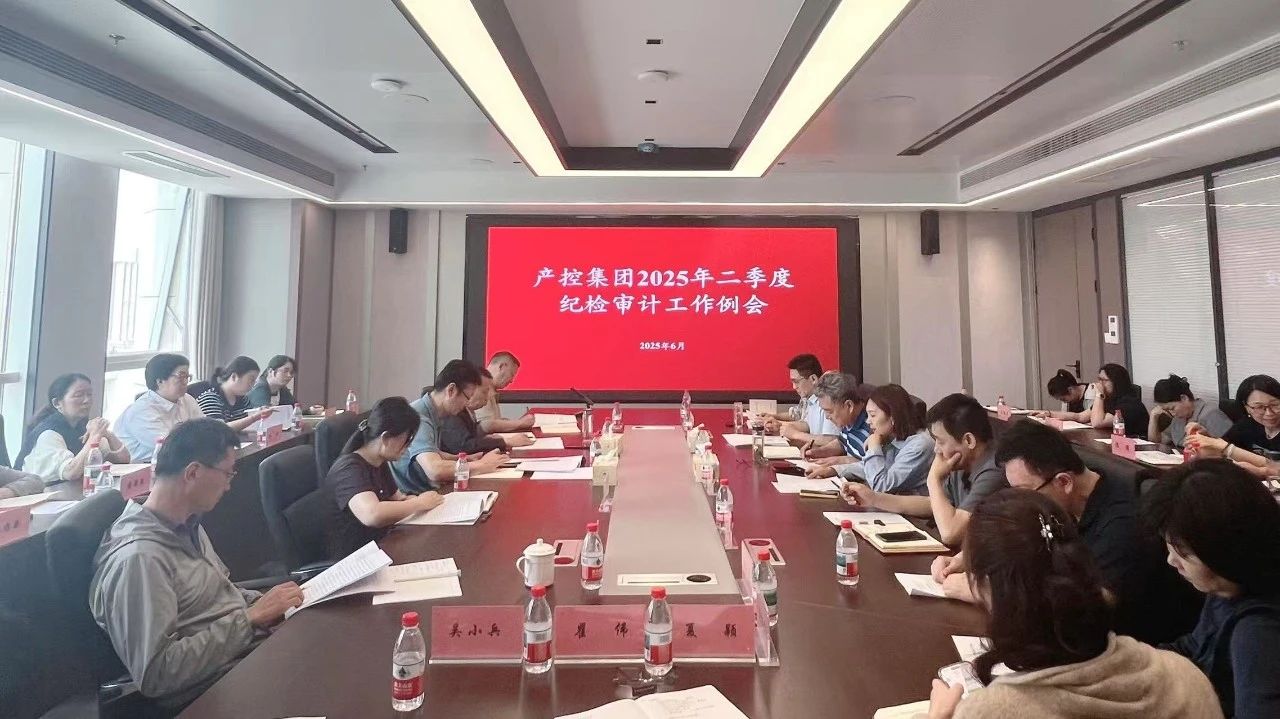 產(chǎn)控集團組織召開2025年二季度紀檢、審計工作例會